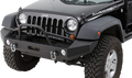 Jeep JK/JKU Full Width Front Winch Bumper w/ Pre-Runner Brushguard