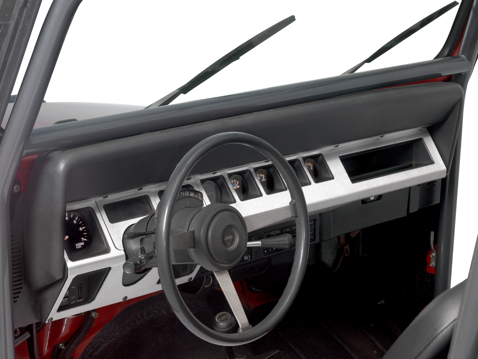 Jeep YJ Dash Overlay