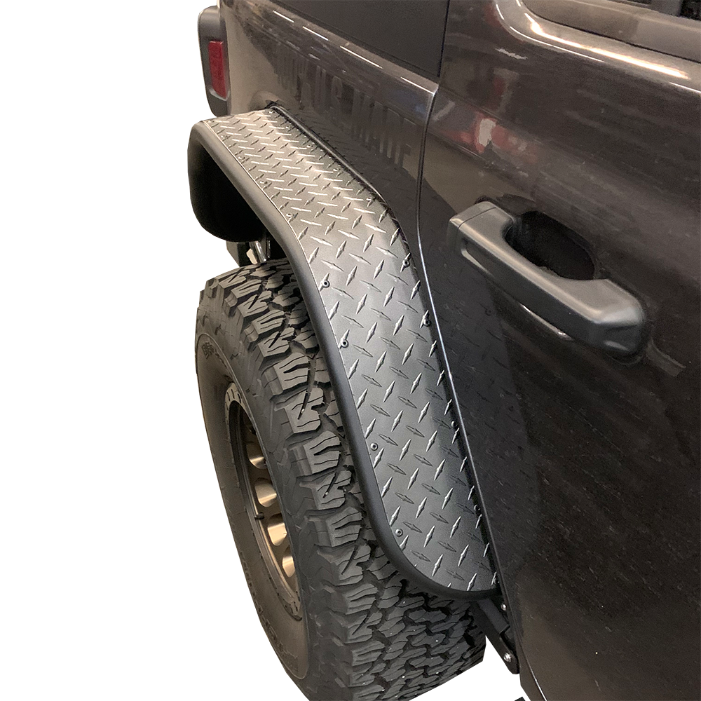Jeep JLU Rear Tube Fender Flares