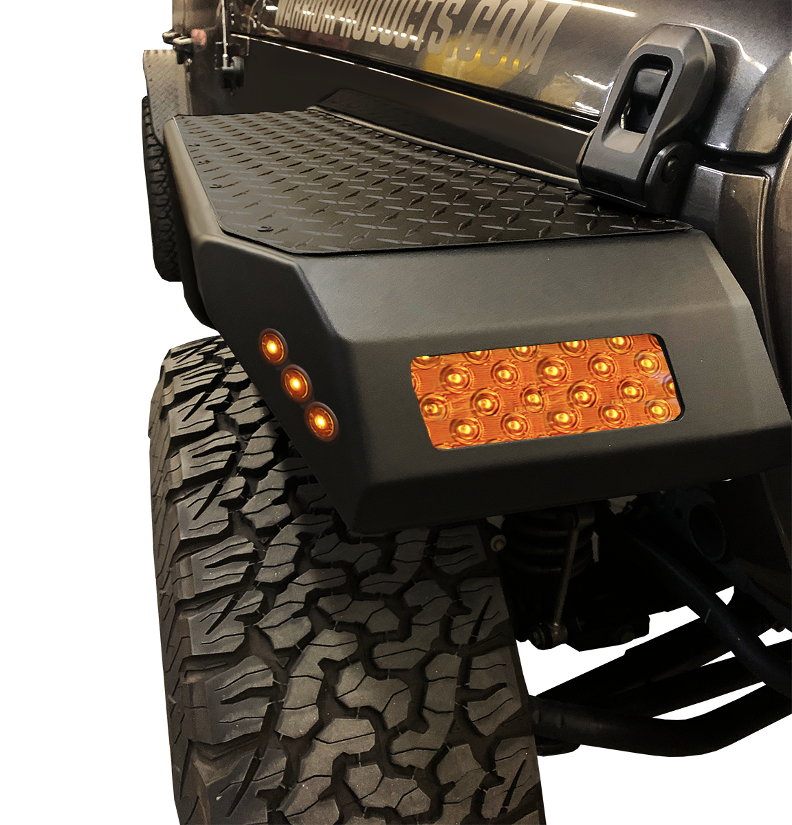 Jeep JL / JLU Front Tube Fender Flares