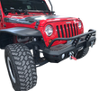 Jeep JK / JKU MOD Series Front Mid-Width Bumper with Brush Guard