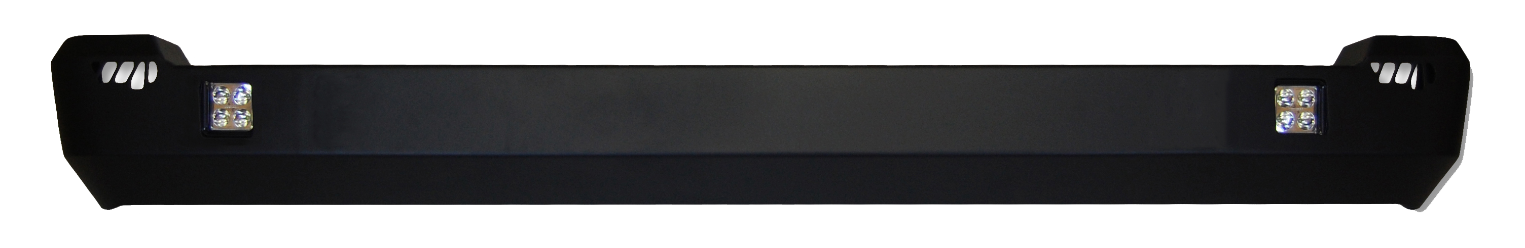 Jeep Cherokee XJ Rear Contour Bumper w/ LED Cutouts (Gen.2)