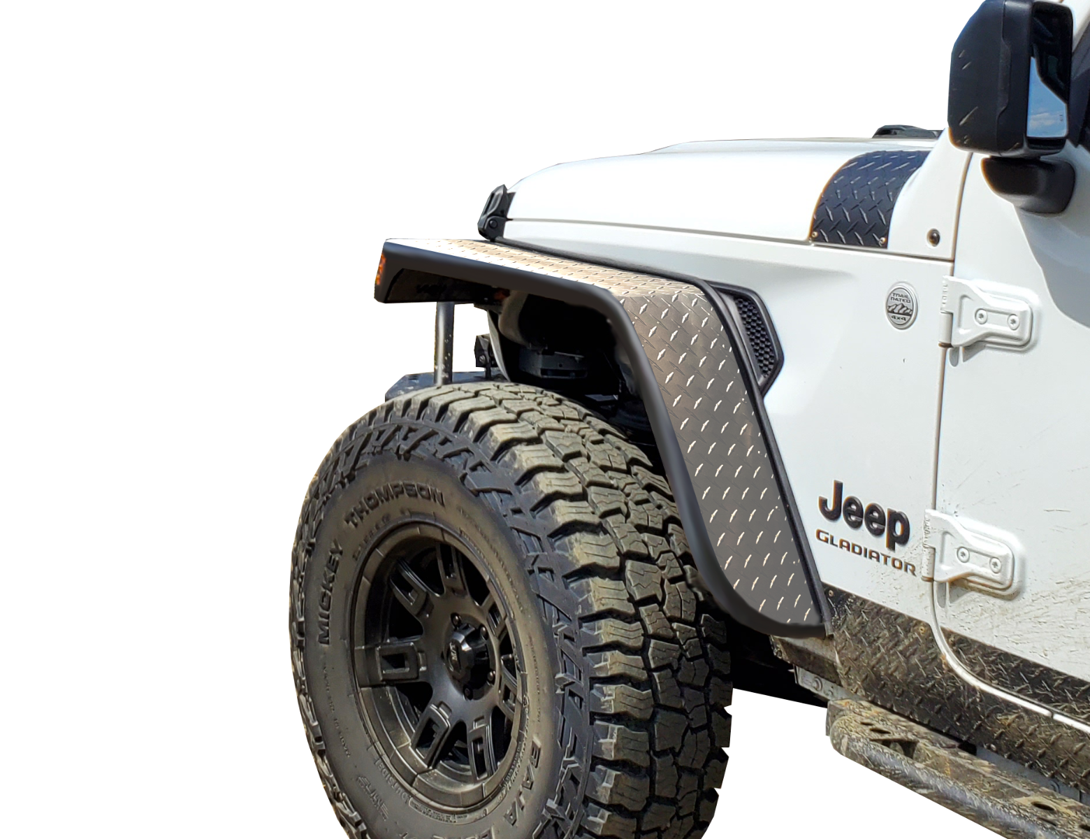 JEEP GLADIATOR JT FRONT TUBE FENDER FLARES