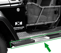 Jeep JKU Rock Bars w/ Diamond Tread Steps