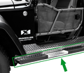 Jeep JK Rock Bars w/ Diamond Tread Steps
