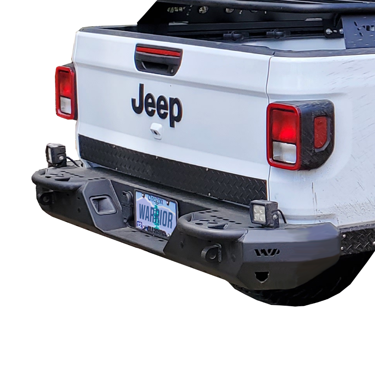 JEEP GLADIATOR JT MOD Rear Bumper with Steps