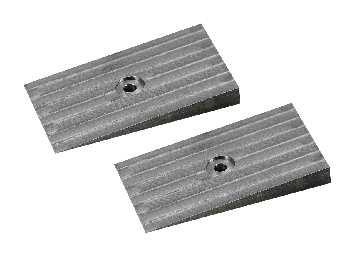 MACHINED STEEL SHIMS FOR 2" WIDE LEAF SPRINGS (8 DEGREES)