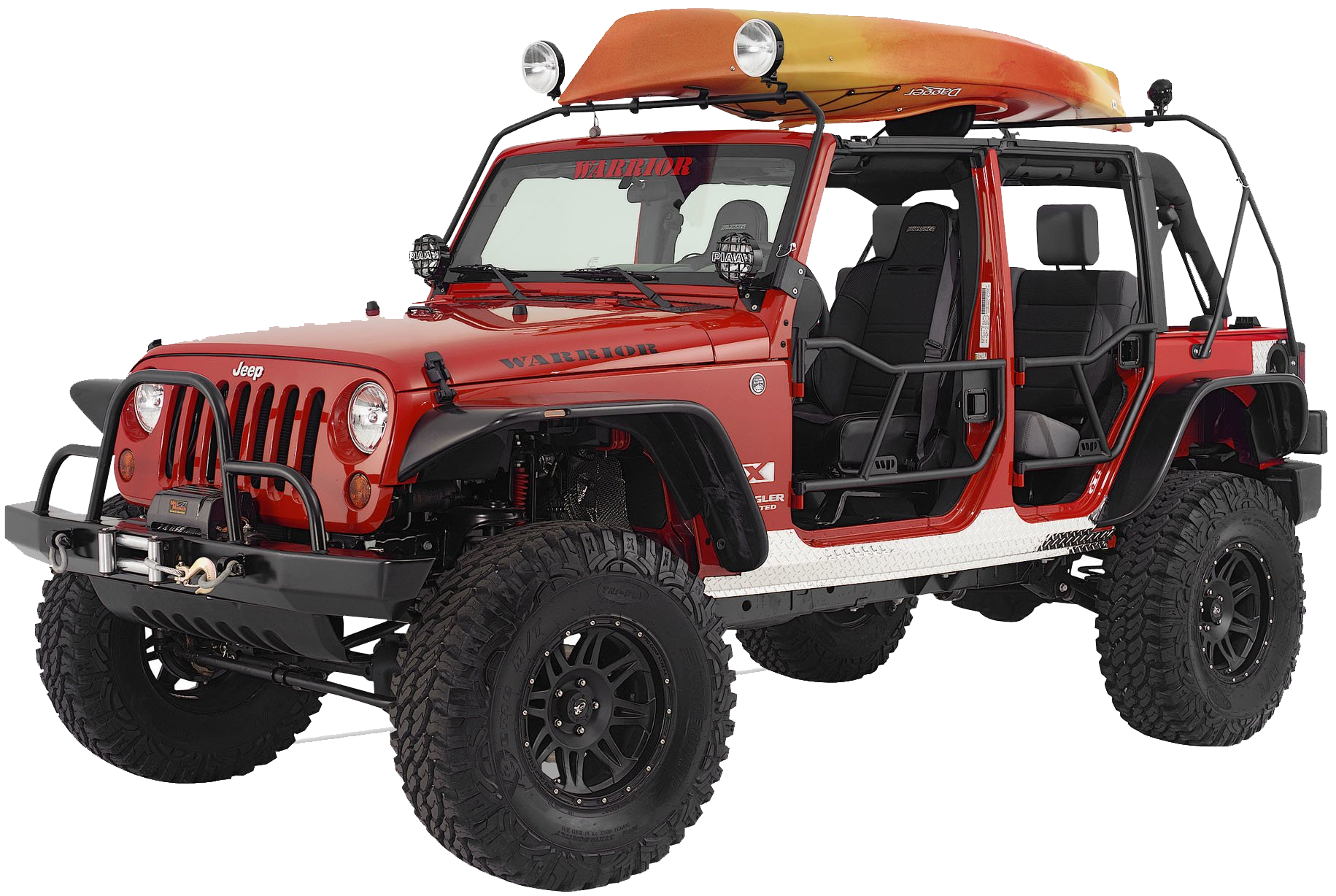 Jeep Wrangler TJ/LJ Watercraft Rack