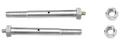 Greaseable Bolt Kit w/ Locknuts (3/4" x 4-1/2")