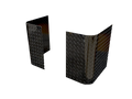 Jeep CJ2A/CJ3A Rear Corners - No Cutouts or Fender Cutouts