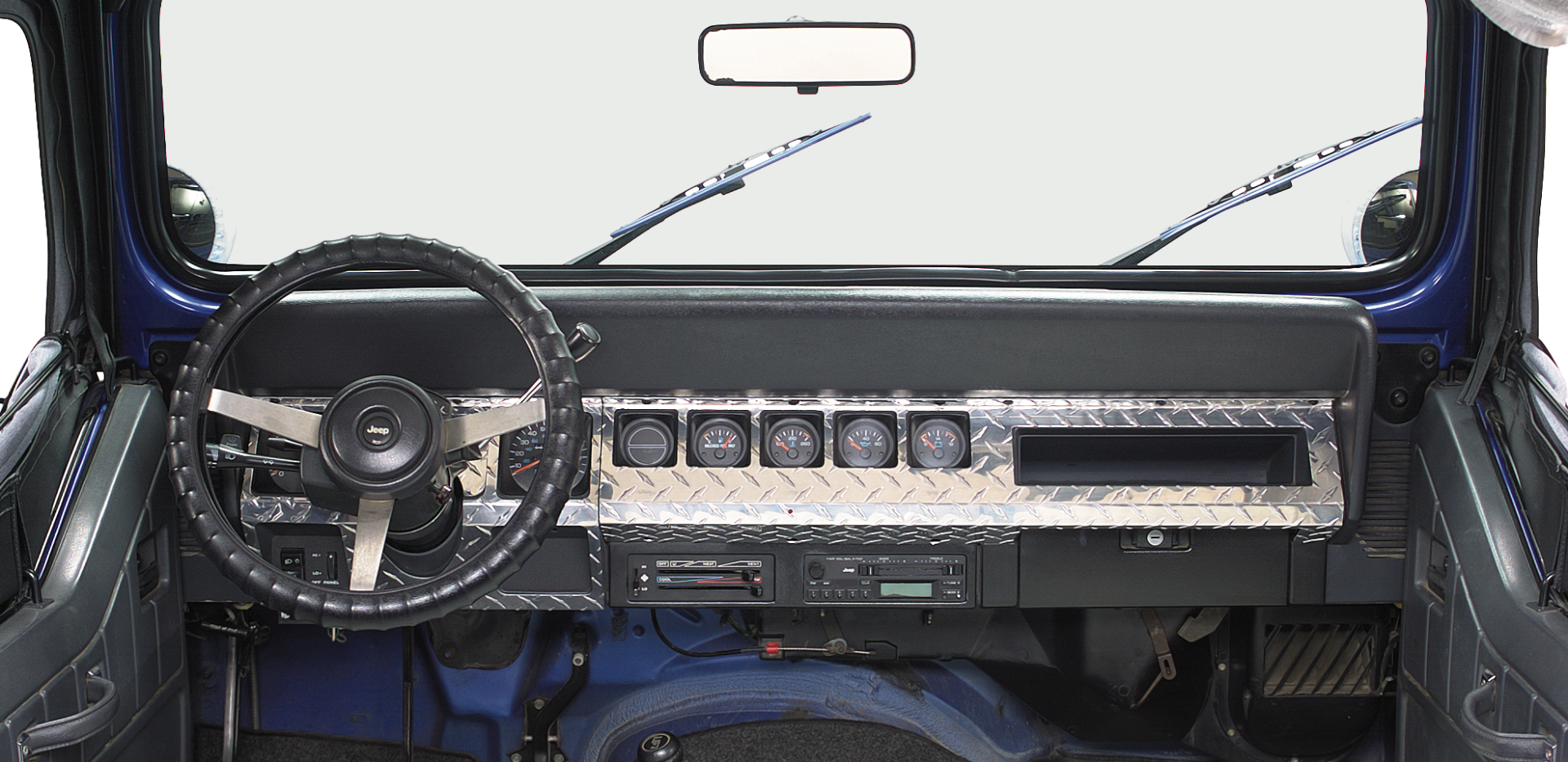 Jeep YJ Dash Overlay