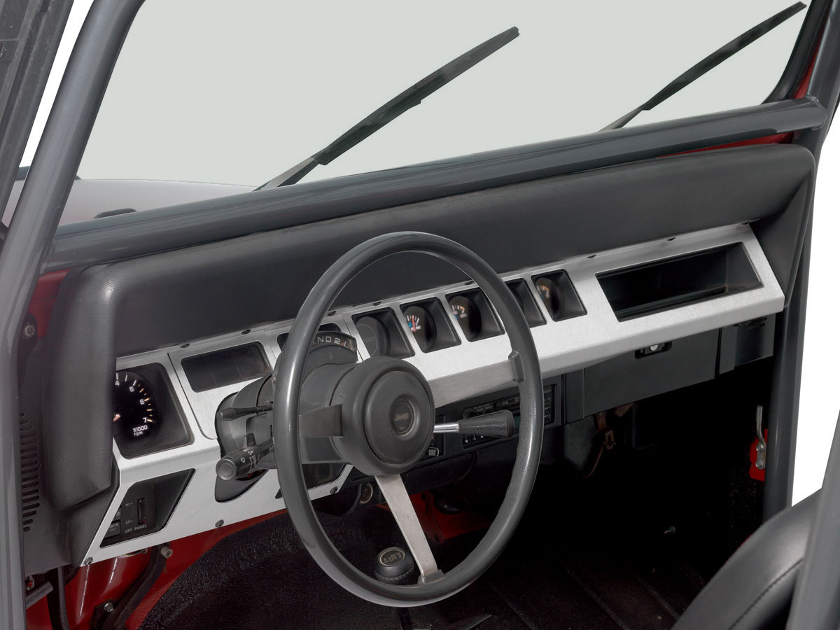 Jeep YJ Dash Overlay