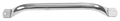 Universal Grab Handle - 15-5/8" Long (Silver Zinc)