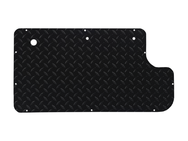 Inner Door Panel in Black Diamond Plate