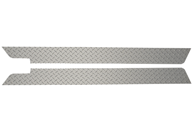 Jeep CJ5 Sideplates w/ 1" Lip