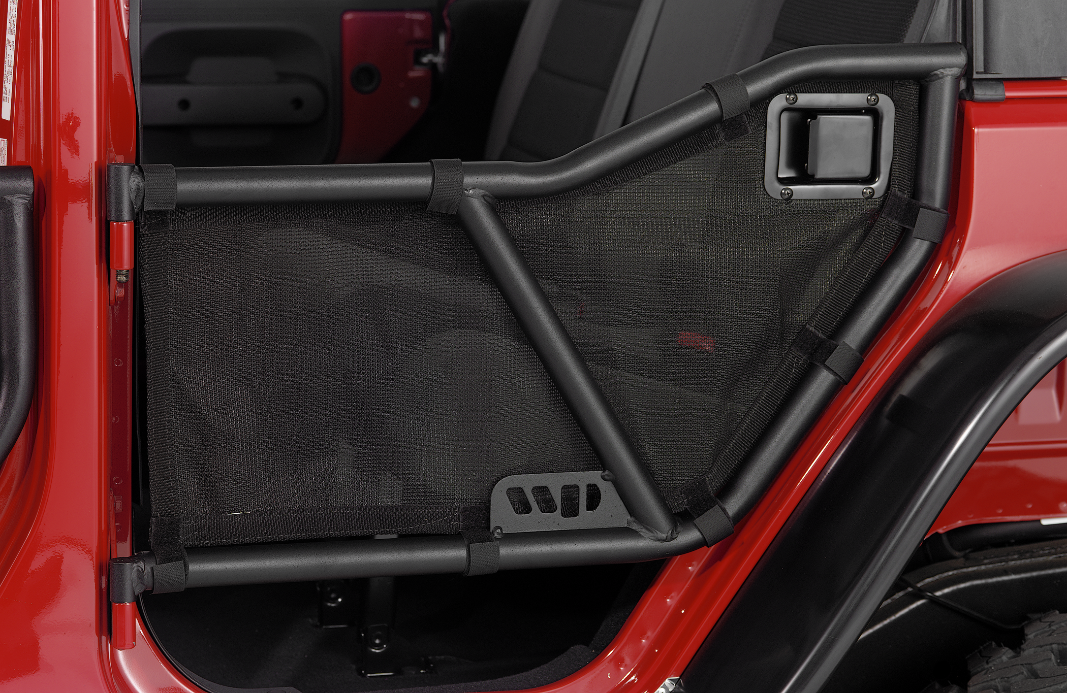 Rear Mesh Cover for Warrior Tube Doors