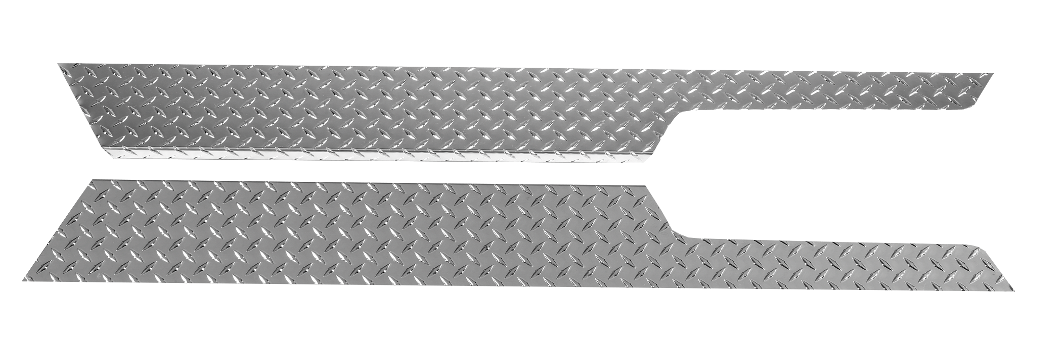 Jeep YJ Sideplates w/ 1" Lip
