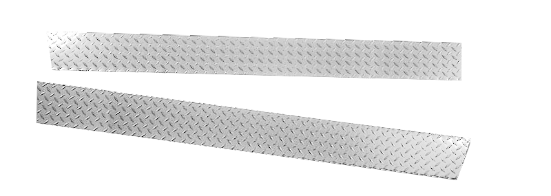 Jeep CJ8 Sideplates w/ 1" Lip & No Front Cutout