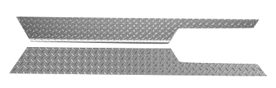 Jeep CJ7 Sideplates w/ 1" Lip