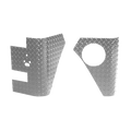 Jeep LJ Rear Corners for Bushwacker Fender Flares