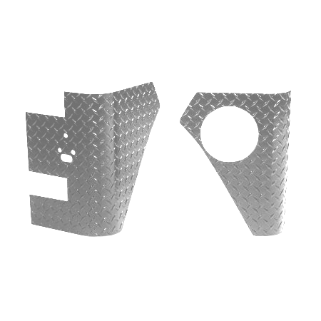 Jeep LJ Rear Corners for Bushwacker Fender Flares