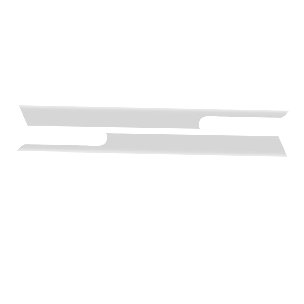 Jeep LJ Sideplates w/ 1" Lip