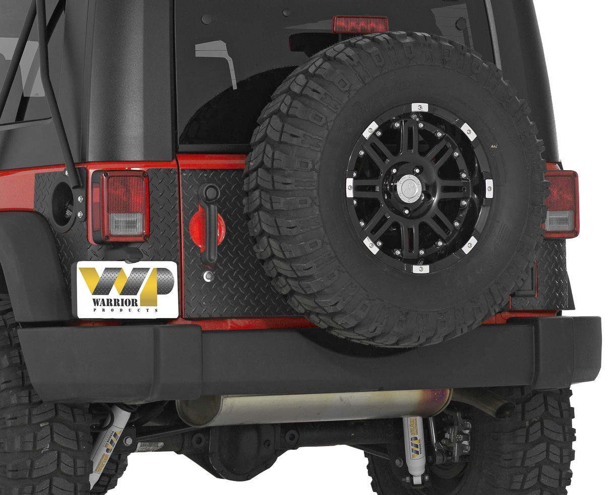 Jeep JK/JKU Outer Tailgate Cover Kit