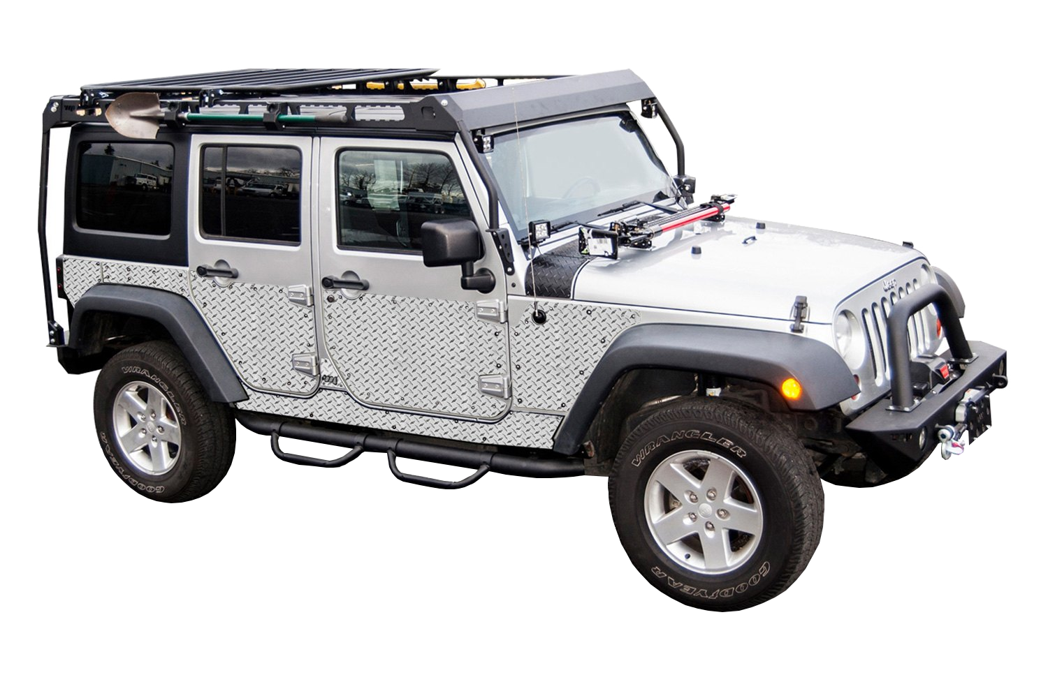Jeep Wrangler JKU Full Side Armor (4 Dr.)