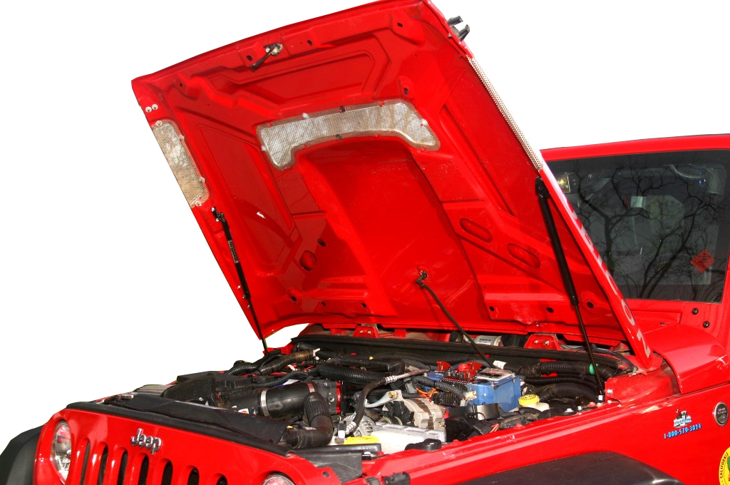 Jeep Wrangler JK / JKU HoodLift & Tailgate Strut Combo Kit (AEV Hood)