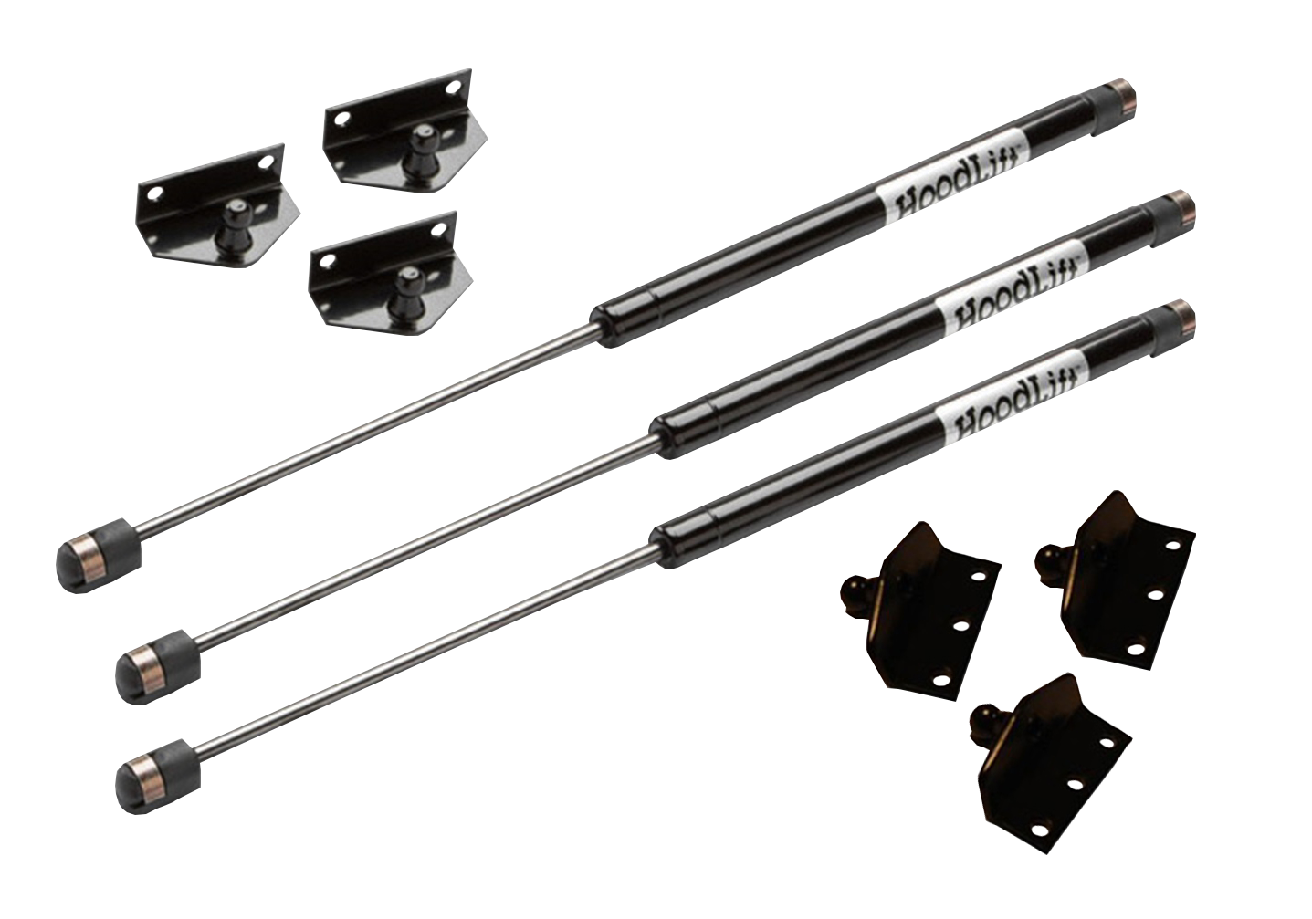 Jeep Wrangler  JK / JKU HoodLift & Tailgate Strut Combo Kit (Power Bulge Hood)