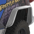 Toyota FJ Cruiser Tube Fender Flares (Rear) - RAW