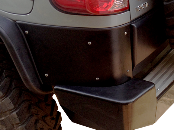 Toyota FJ Cruiser Rear Corners for 1" Body Lift