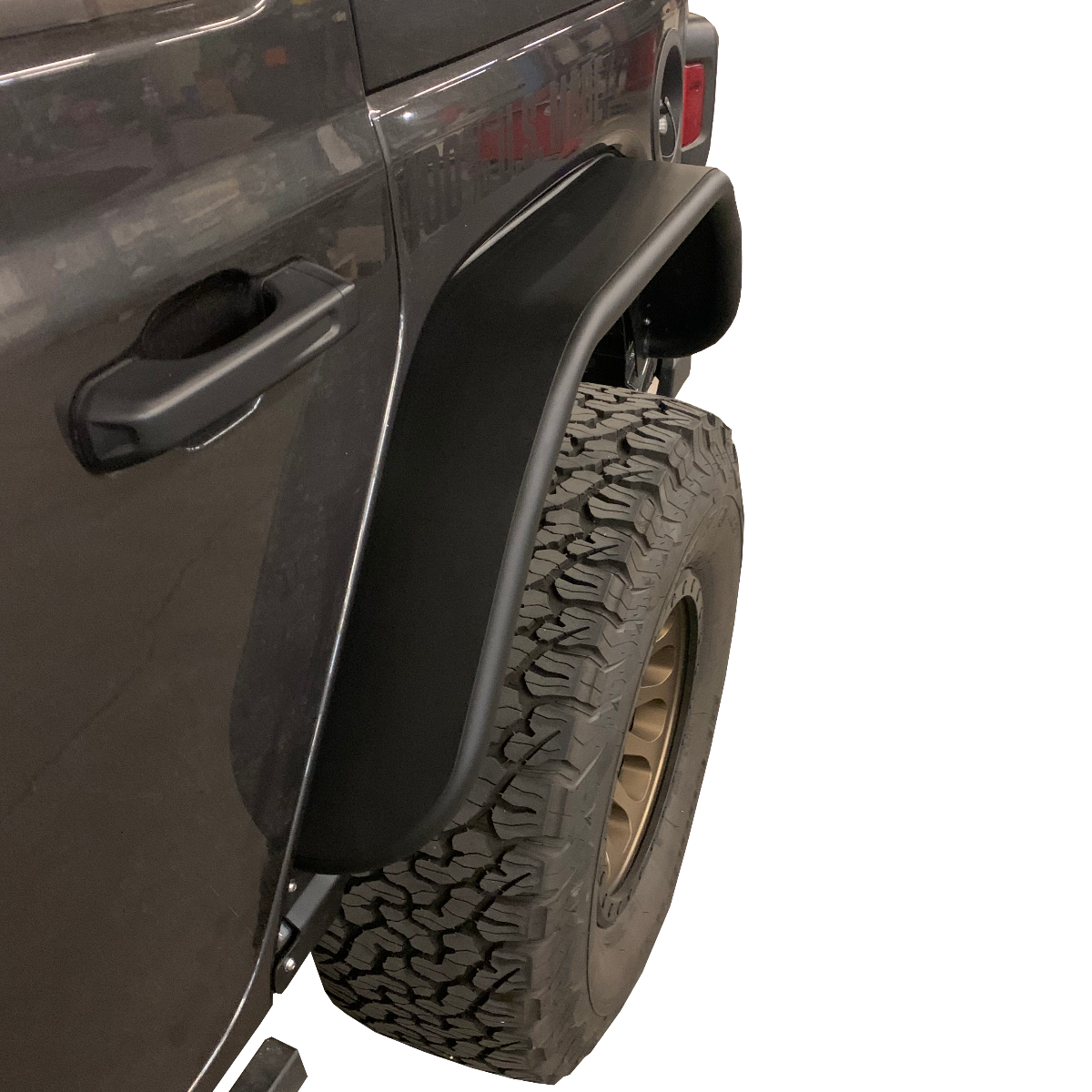 Jeep JLU Rear Tube Fender Flares