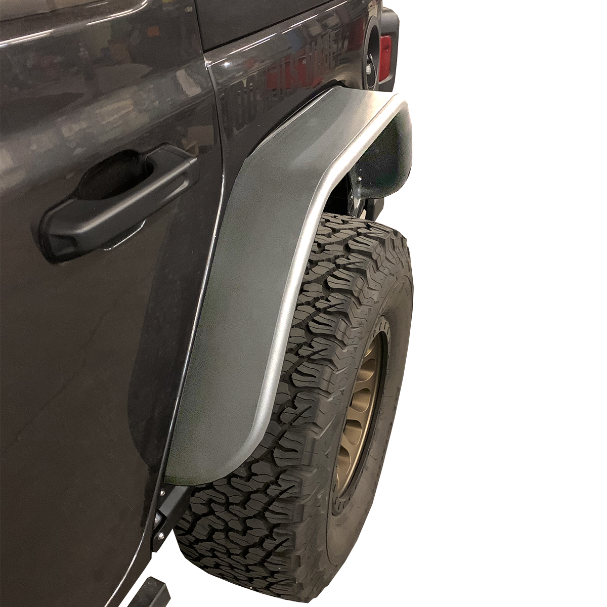 Jeep JLU Rear Tube Fender Flares