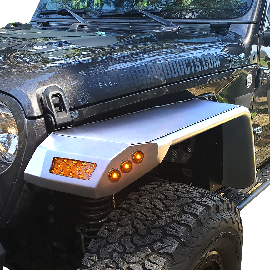 Jeep JL / JLU Front Tube Fender Flares