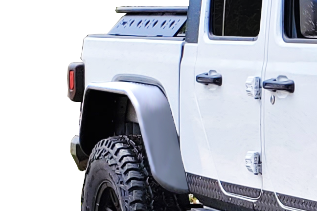 JEEP GLADIATOR JT REAR TUBE FENDER FLARES