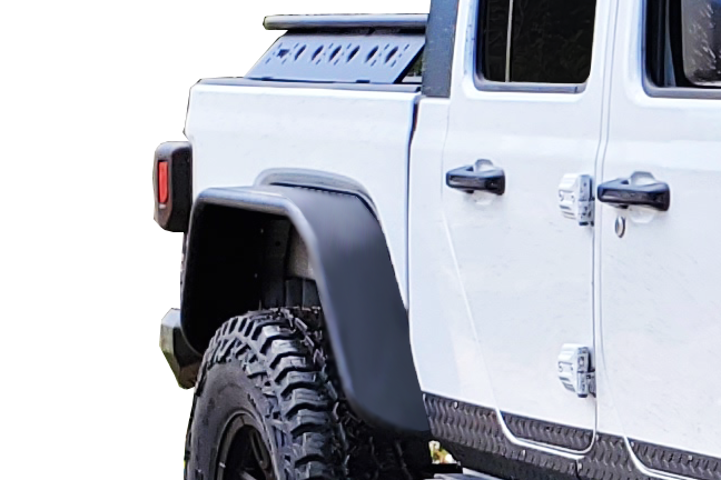 JEEP GLADIATOR JT REAR TUBE FENDER FLARES