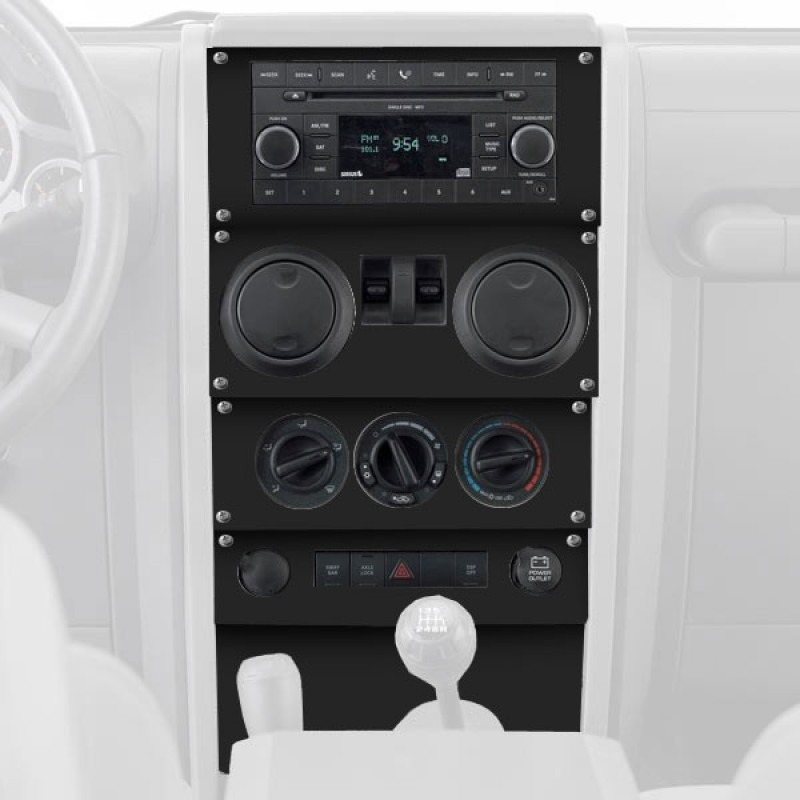 Jeep  JK / JKU Dash Overlay (Manual Windows)