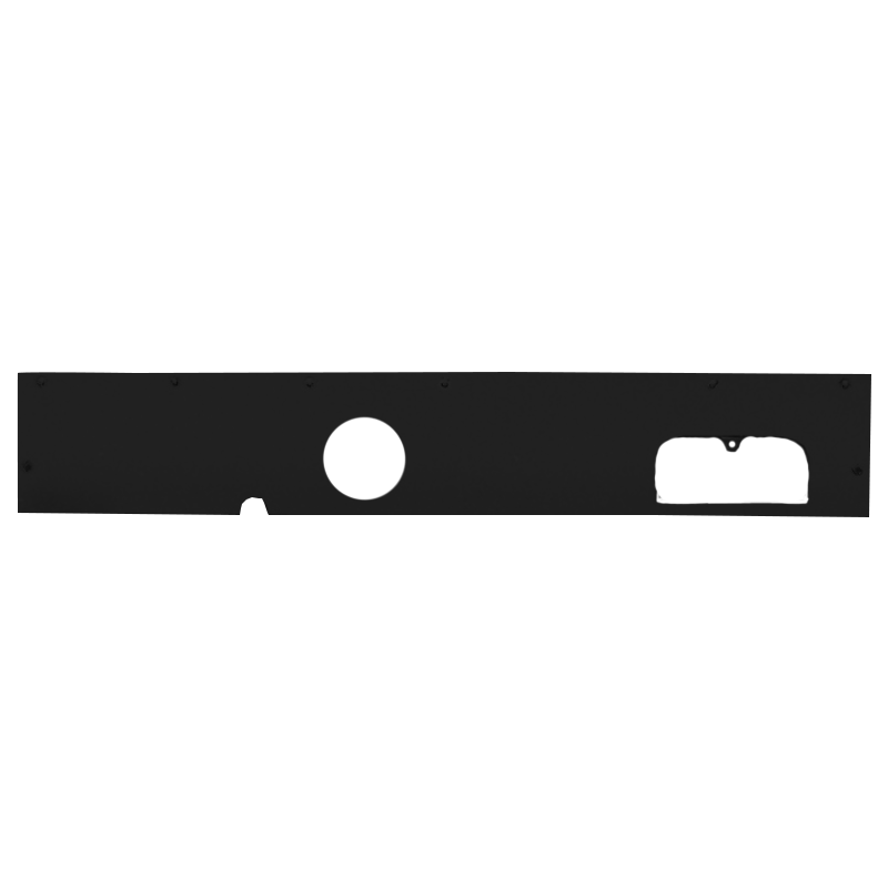 Jeep CJ5 Dashboard with Gauge Cutouts
