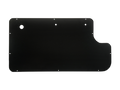 Inner Door Panel in Smooth Black Steel