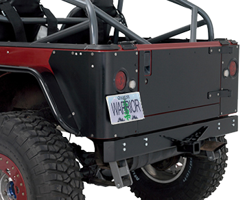 Jeep YJ Tailgate Cover