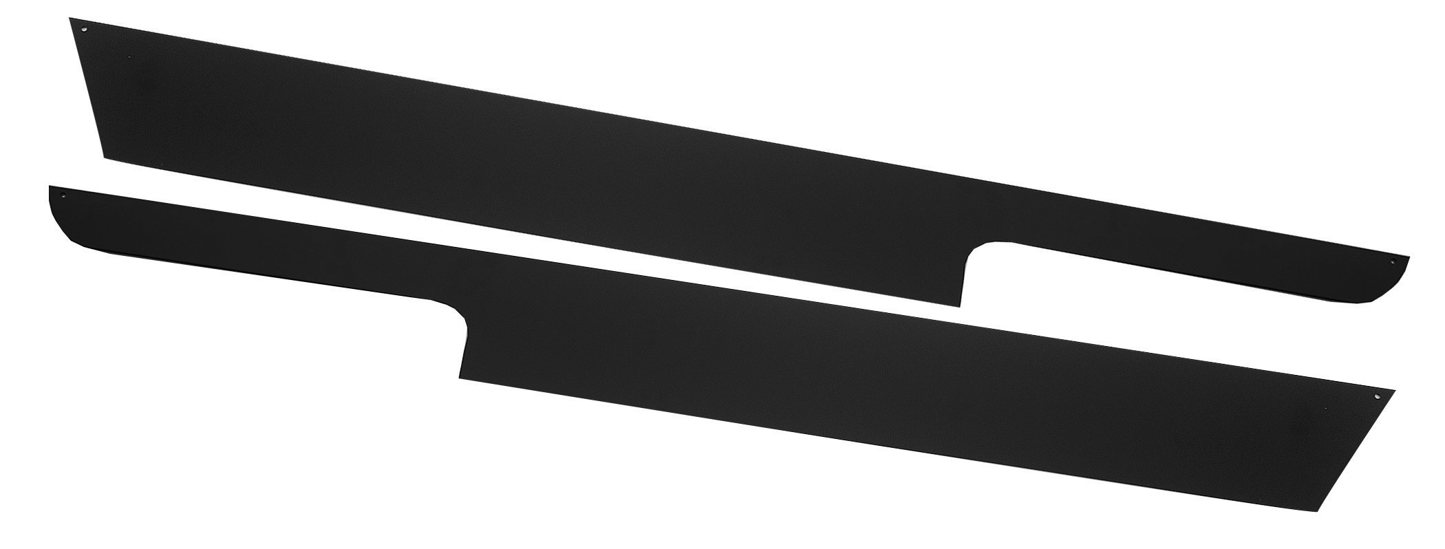 Jeep YJ Sideplates w/ 1" Lip
