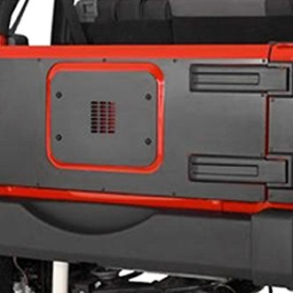 Jeep JK/JKU Inner Tailgate Cover for Warrior LED 3rd Brake Light