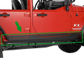 Jeep JKU Under Door Sideplates w/o Cutout (4 Door)