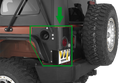 Jeep JK Rear LED Corners (2 Door)