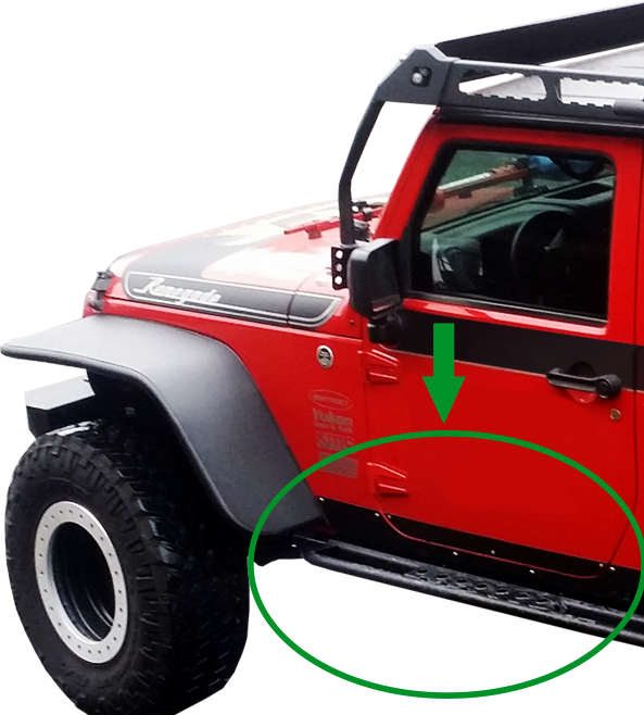 Jeep JK Sideplates - Rubicon Only (2 Door)